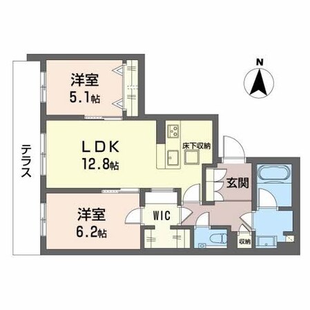 シャーメゾン　プラージュの物件間取画像